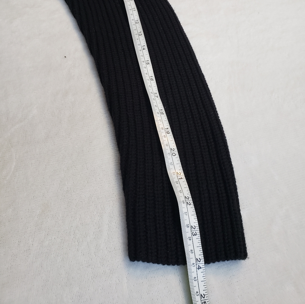 ANN TAYLOR Black Sweater Turtleneck Dress Med or Large PLEASE CHECK PICTURES - Picture 5 of 16